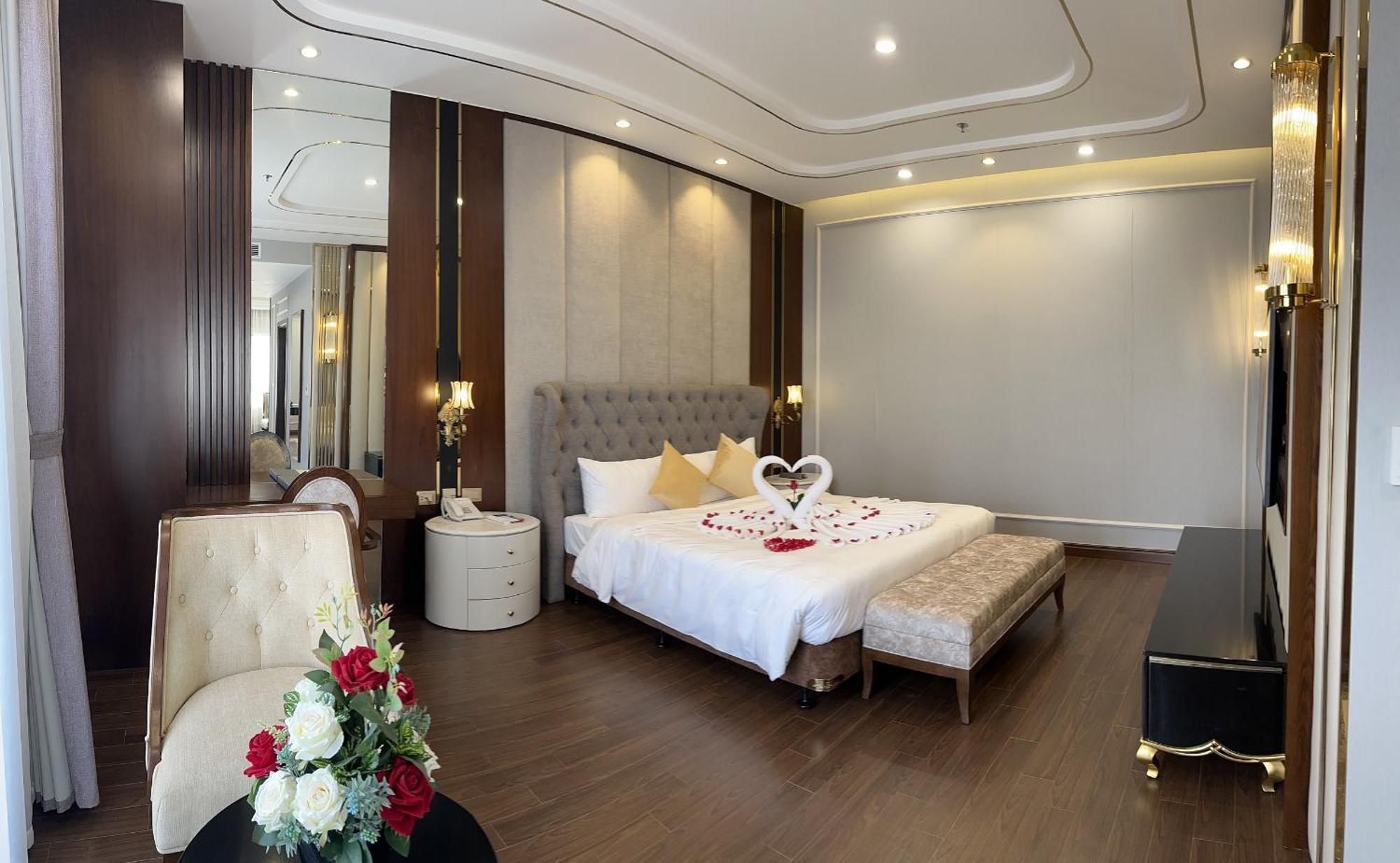 Kinh Bac Palace Hotel Bắc Ninh Exterior foto