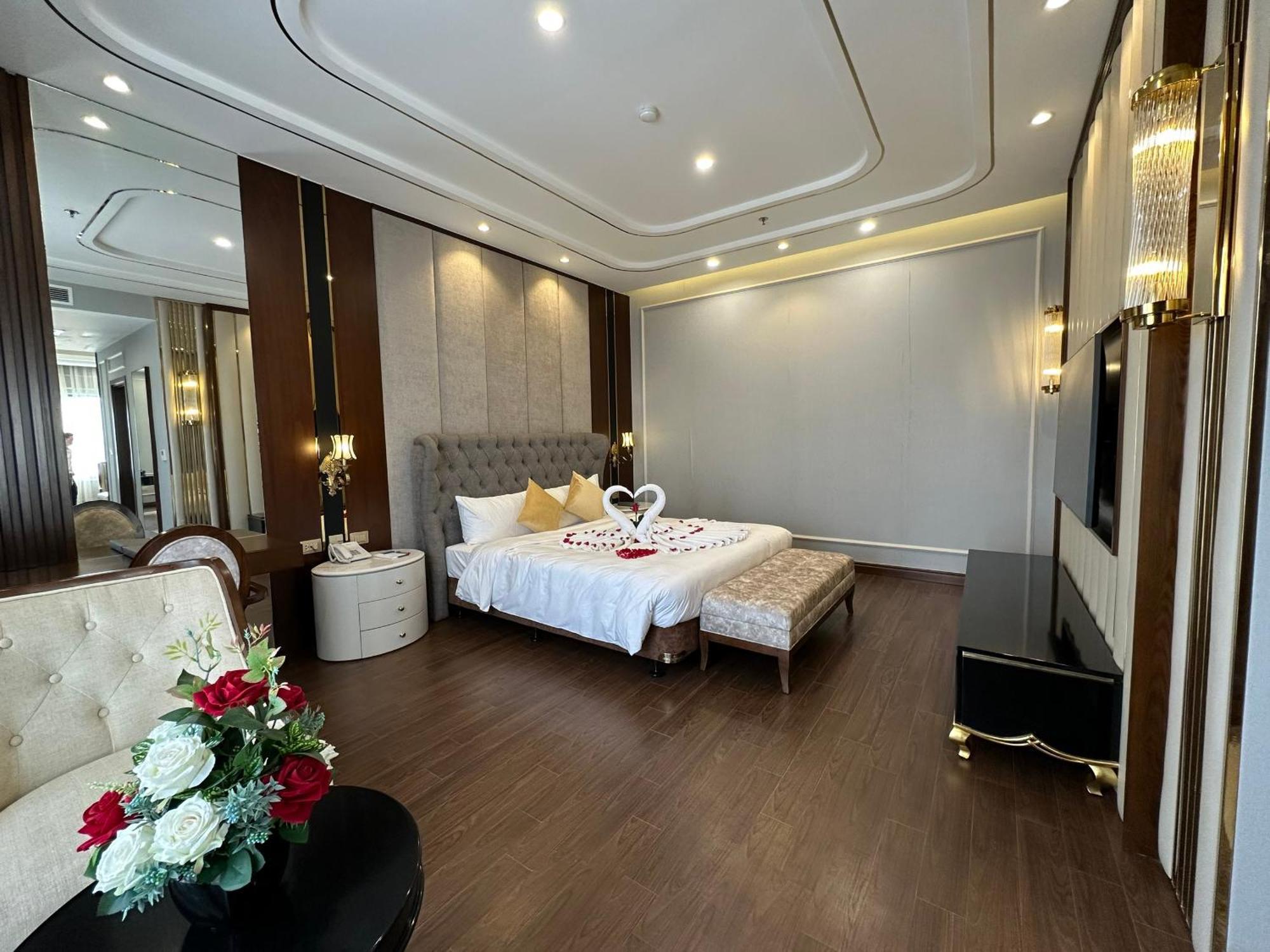 Kinh Bac Palace Hotel Bắc Ninh Exterior foto