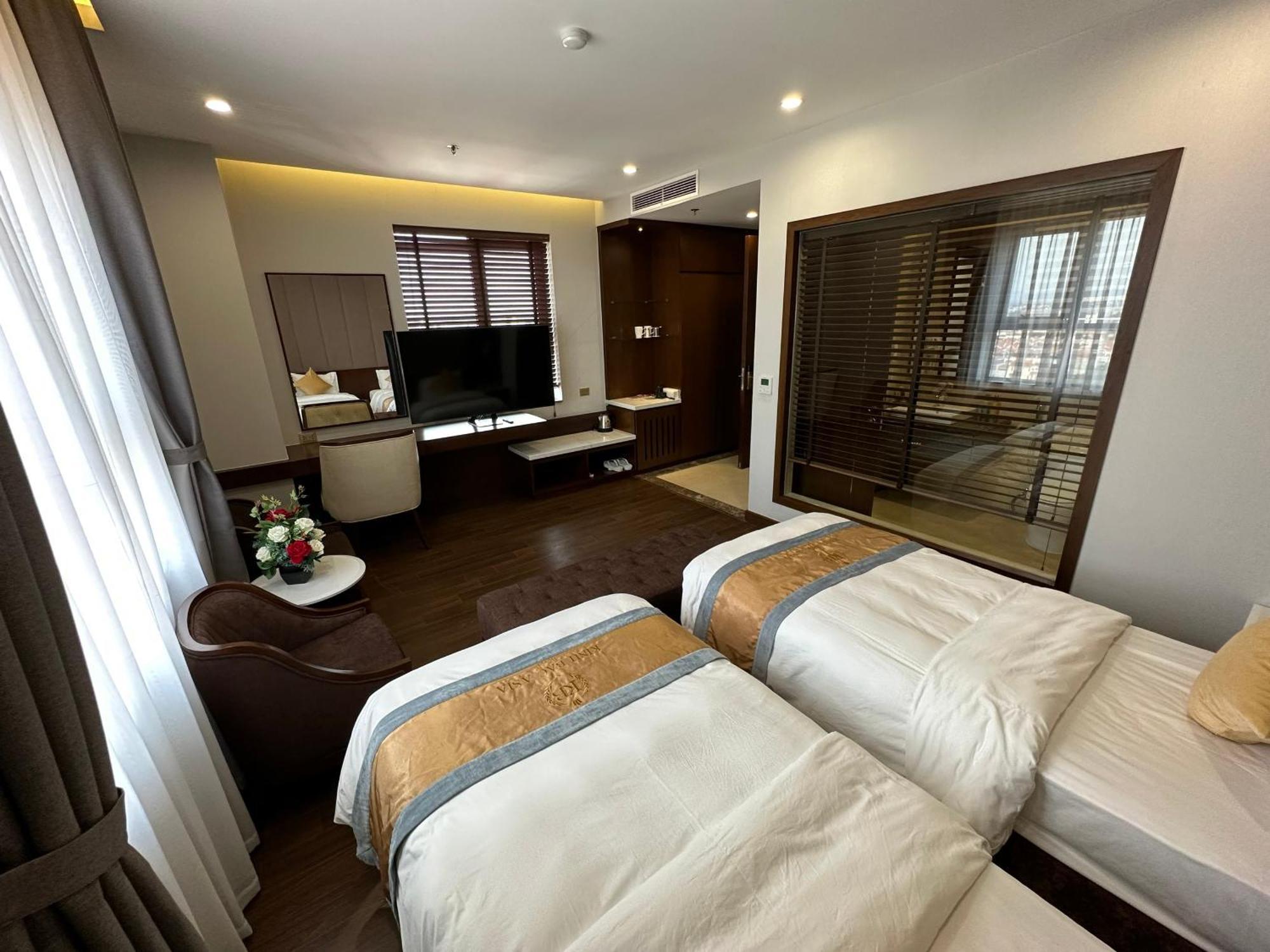 Kinh Bac Palace Hotel Bắc Ninh Exterior foto
